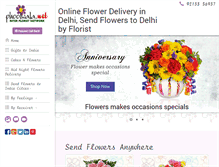 Tablet Screenshot of phoolwala.net