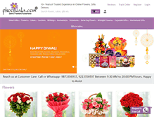 Tablet Screenshot of phoolwala.com